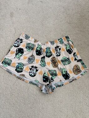 Women's Graphic Lounge Shorts SZ S 4-6